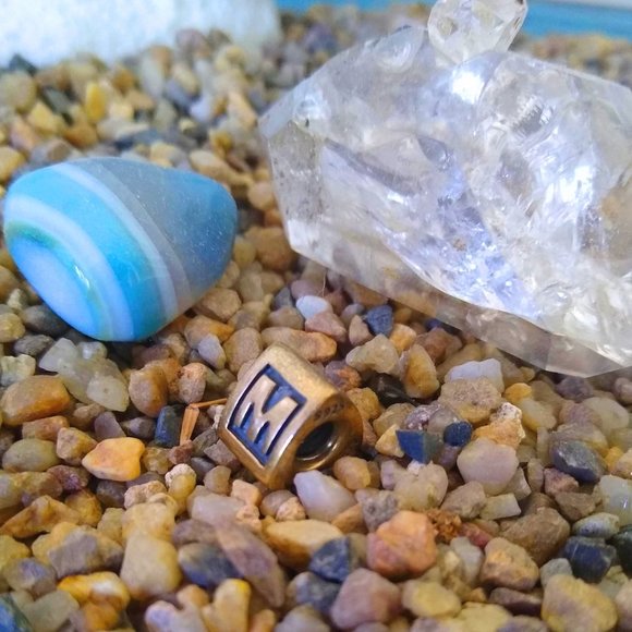 Pandora M Charm (RETIRED) - Picture 2 of 3